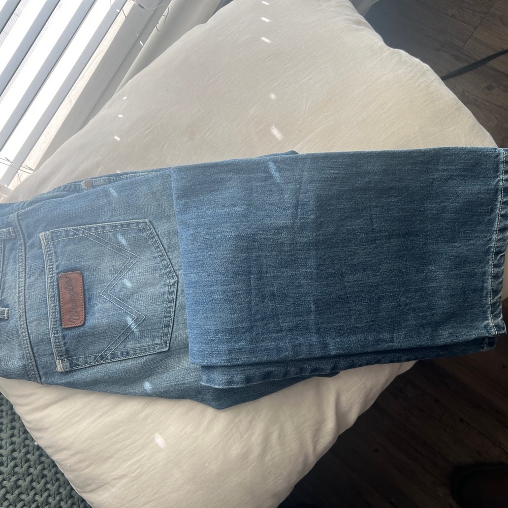 Men's Blue Wrangler Retro Jeans